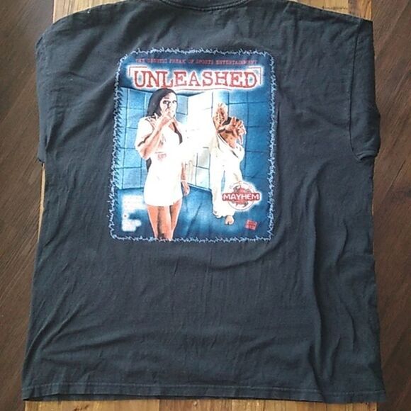 WCW mayhem unleashed vintage 2000 sz XL - Picture 4 of 6